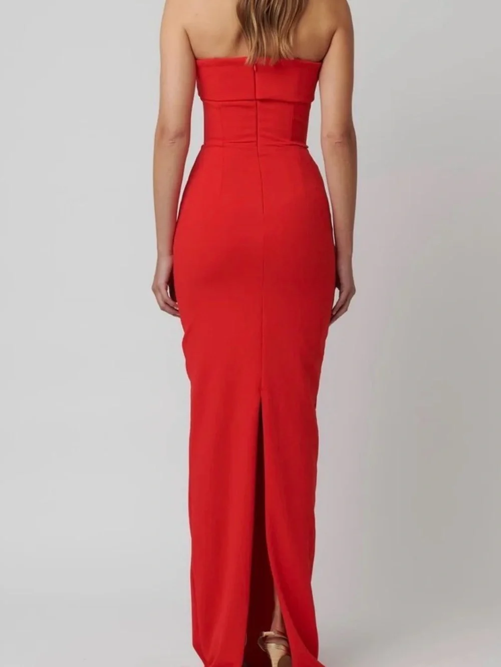 Elegant Red Maxi Monroe dress  -
